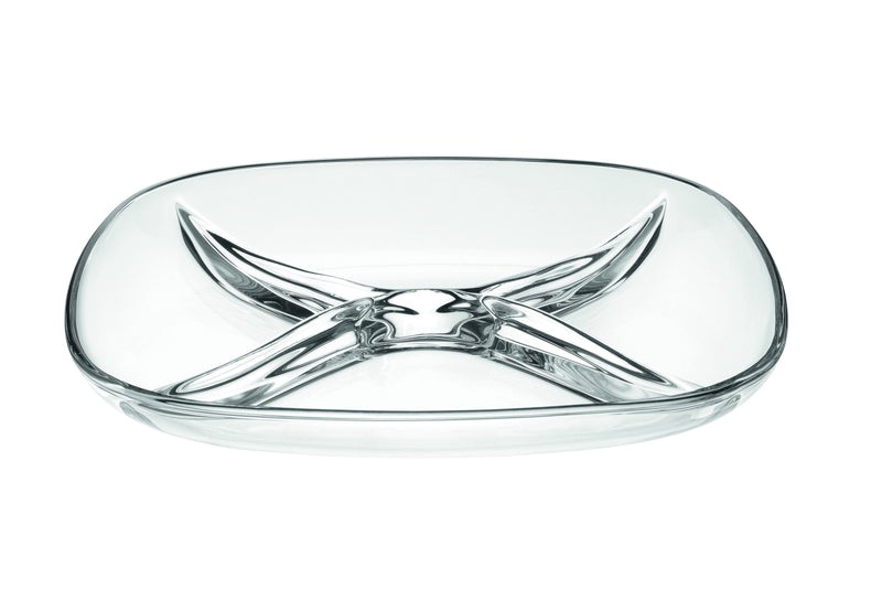 Serveware — Fenice 4-Part Dish 10 × 10 inches