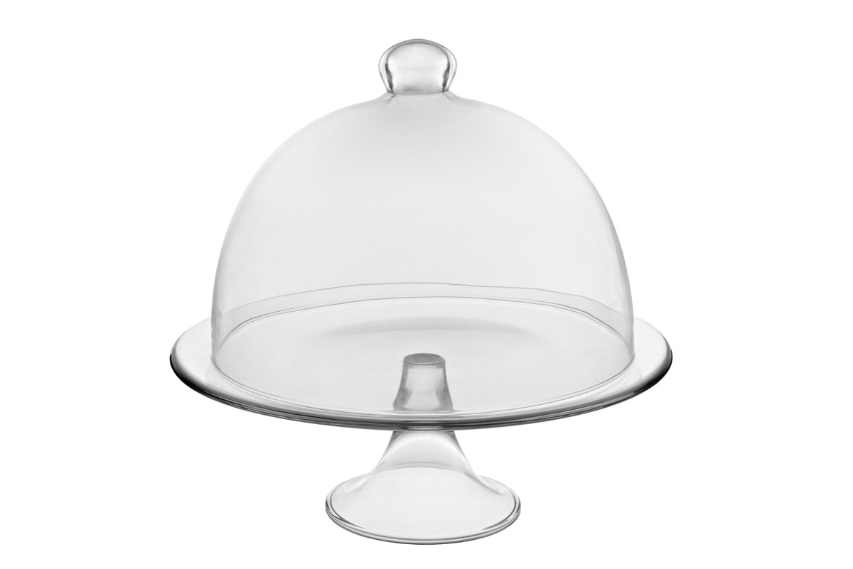 BANQUET SET FOOTED PLATE 11" WITH DOME by Vidivi