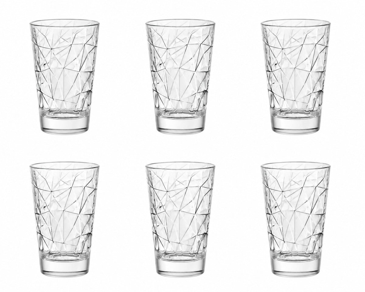 DOLOMITI Set of 6 TUMBLER LD 9OZ by Vidivi
