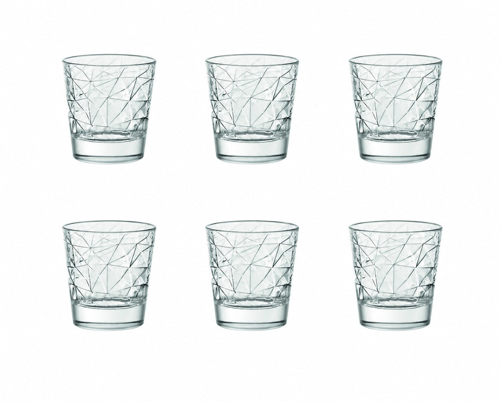 DOLOMITI Set of 6 TUMBLER SMALL 7OZ by Vidivi
