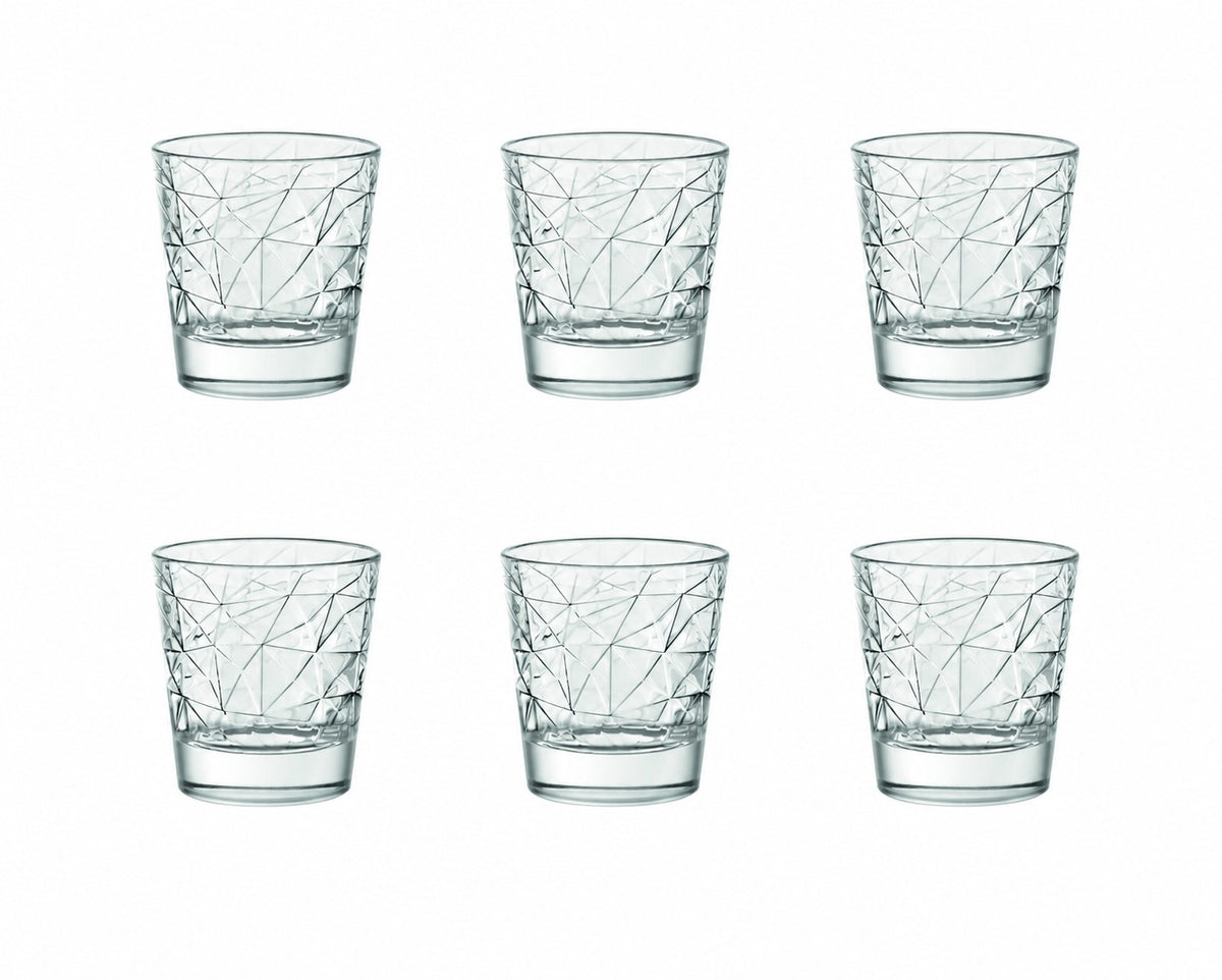 DOLOMITI Set of 6 TUMBLER SMALL 7OZ by Vidivi