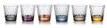 ELISIR SET OF 6 TUMBLERS OF 9OZ  6 COLORS by Vidivi