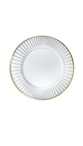 ESSENZE DIVA SET OF 6 PLATES 6" WITH GOLD RIM by Vidivi