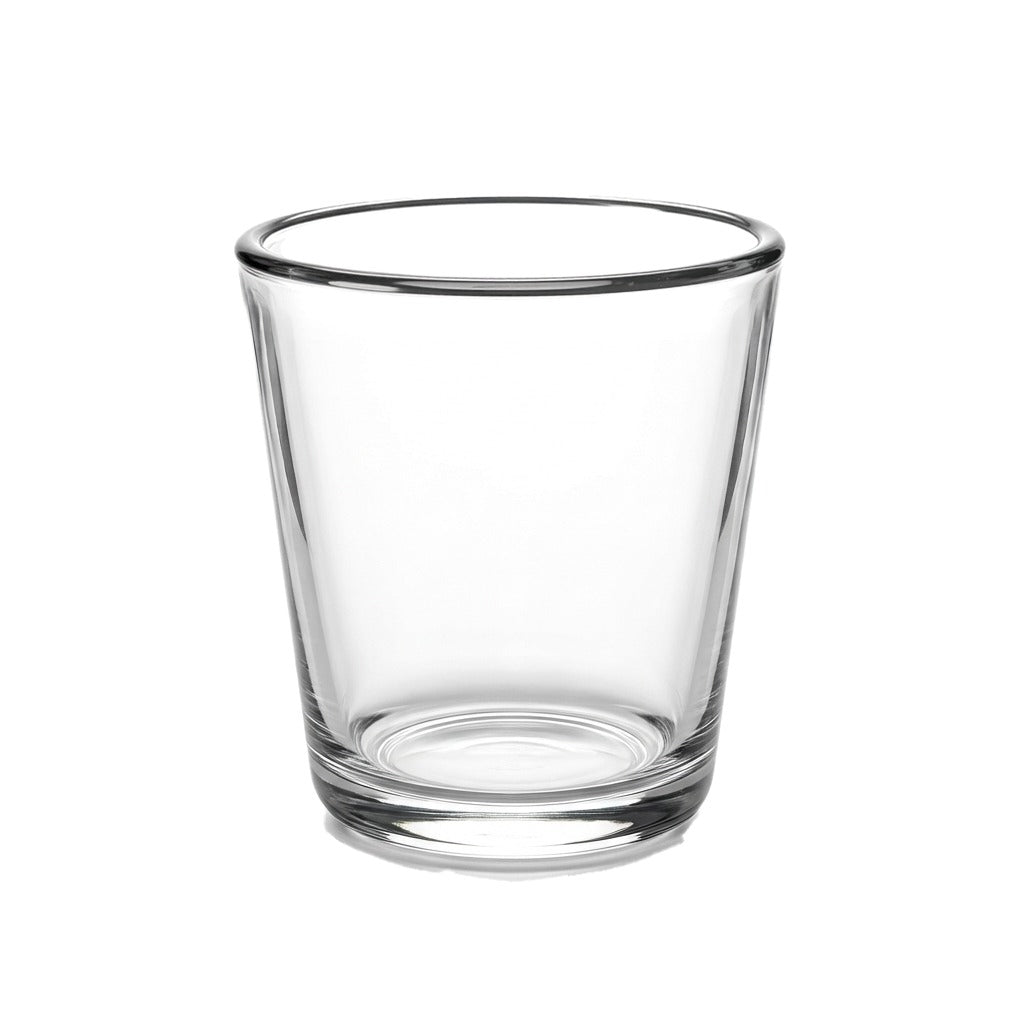 ESSENZE MURANO SET OF 6 TUMBLERS DOF 9OZ W/PLAT.RIM by Vidivi