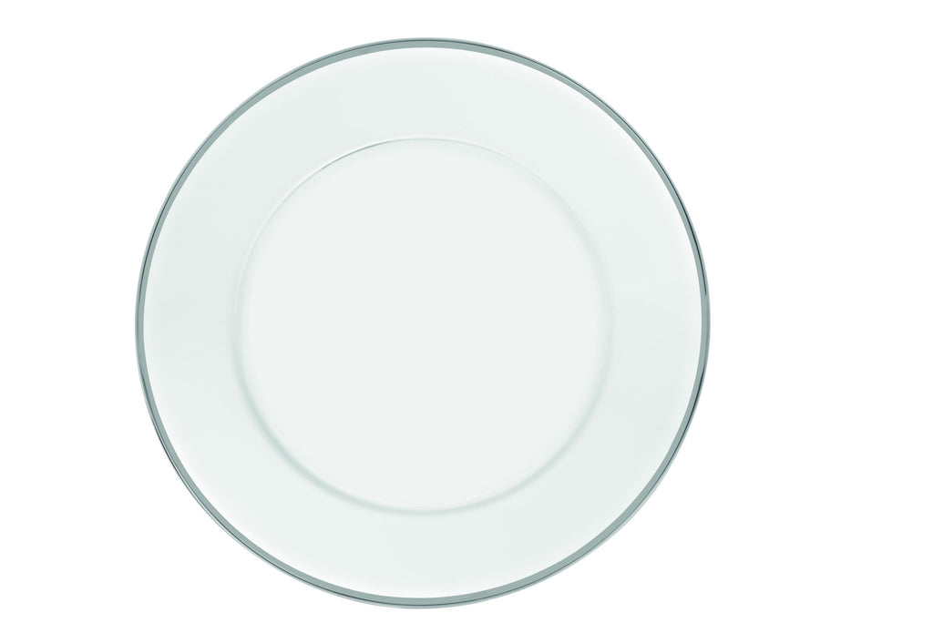 ESSENZE SET OF 2 CHARGERS 13" WITH PLAT. RIM by Vidivi
