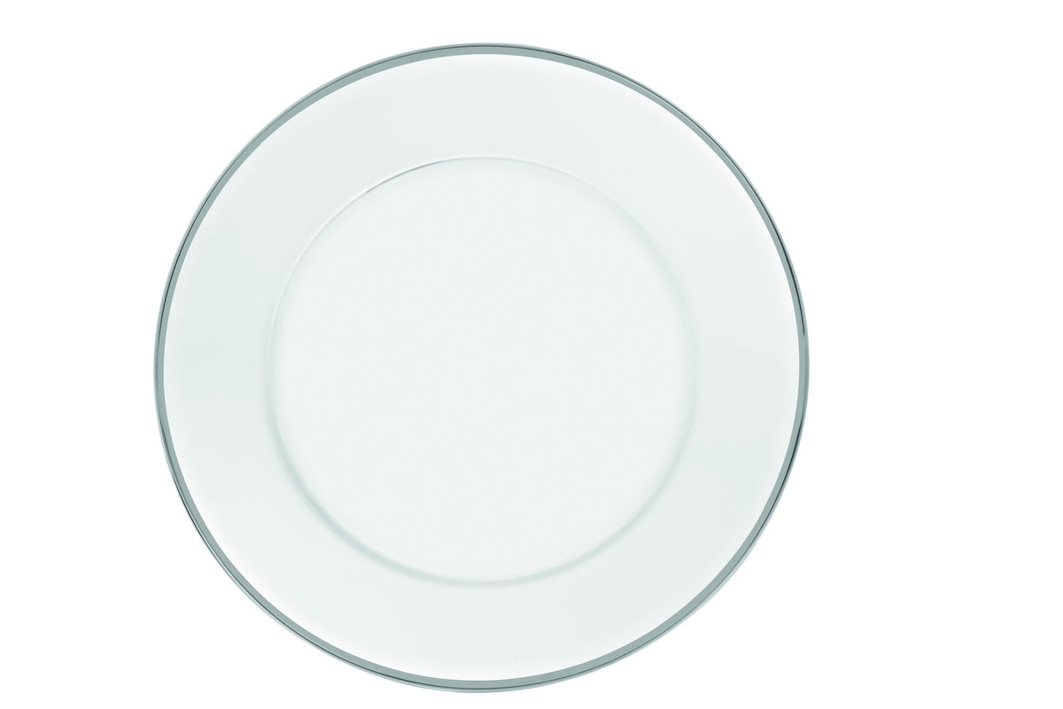 ESSENZE SET OF 2 CHARGERS 13" WITH PLAT. RIM by Vidivi
