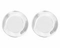 MURANO GRAFFIO SET OF 2 CHARGERS 13" by Vidivi
