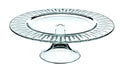 MURANO LANCE FOOTED PLATE 13" by Vidivi