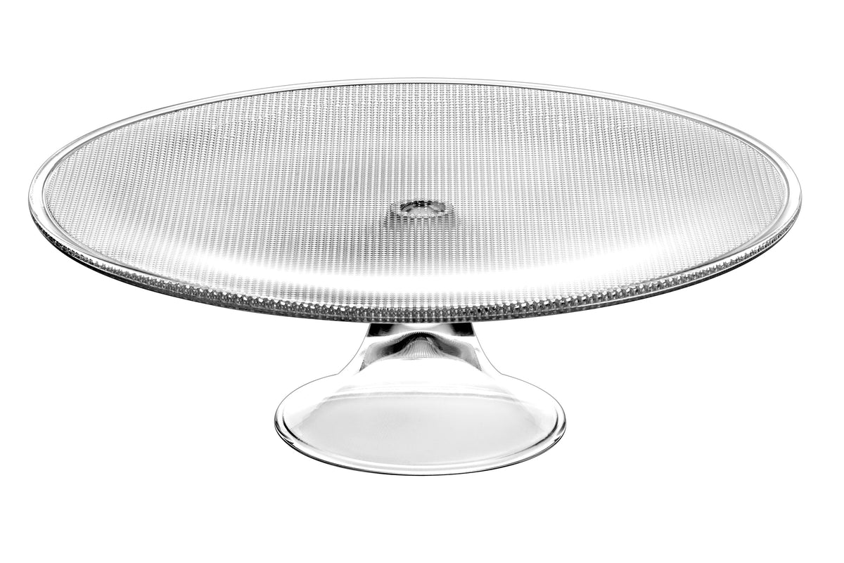 PRISMA FOOTED PLATE 13" by Vidivi