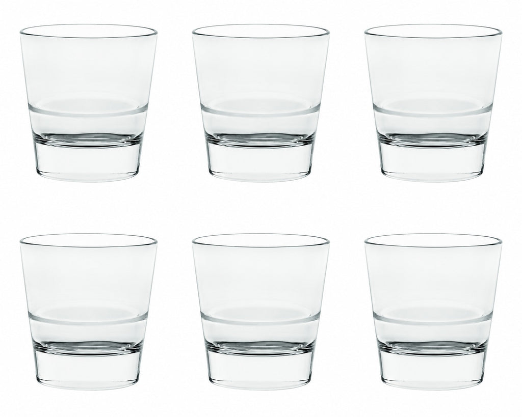 RIALTO 2.4.6 Set of 6 VERSUS TUMBLER SMALL 7OZ by Vidivi