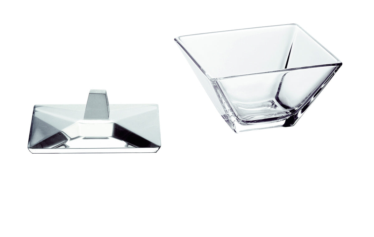 TORCELLO BOWL+LID 4" X 4" by Vidivi