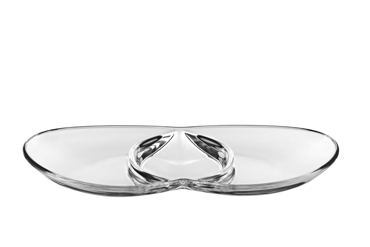 PAPAYA 3 PART DISH 12" X 7"