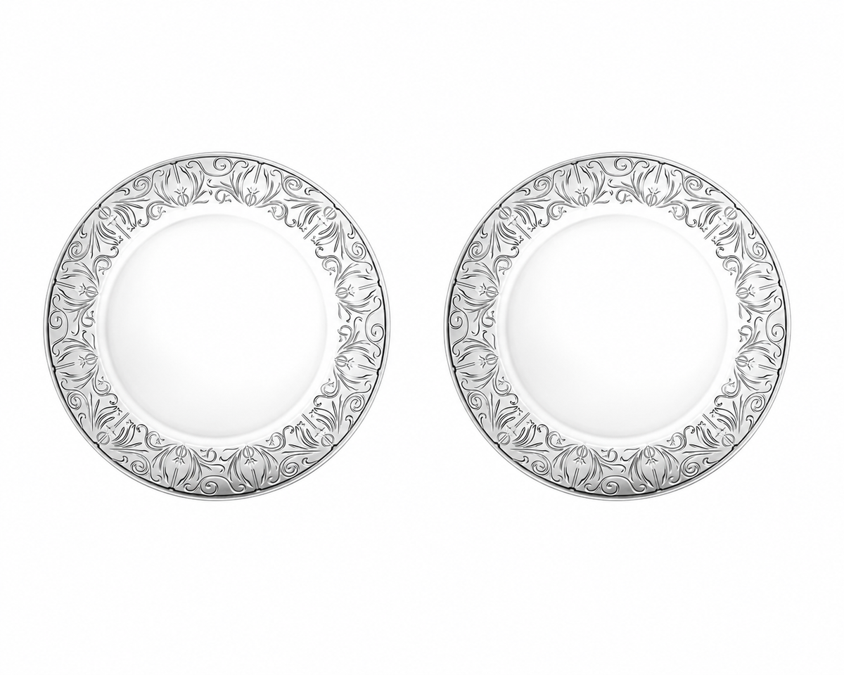 BURANO SET OF 2 CHARGERS 13" by Vidivi