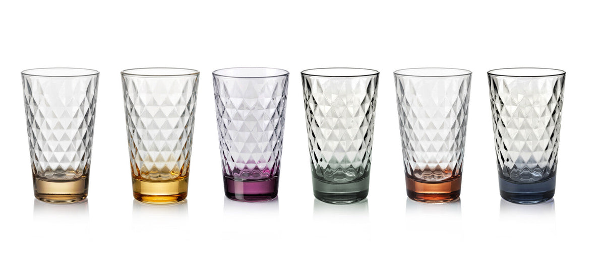 ELISIR SET OF 6 Drinkware Sets HB 13OZ  6 COLORS