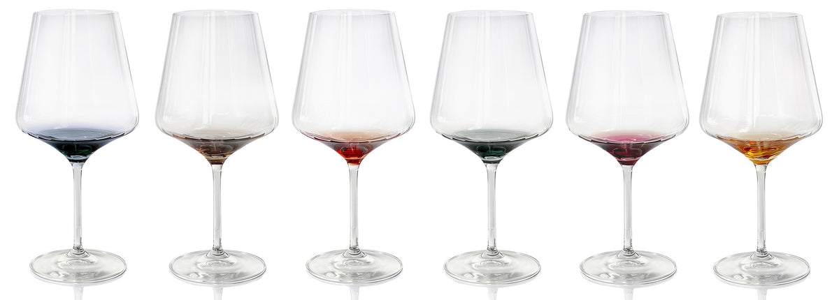 ELISIR RED WINE 18OZ S/6 6 COLORS