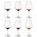 VDVM102310L set of 6 Elisir glasses in six colors